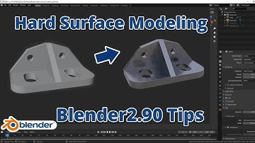 Hard Surface Modeling Tips || Blender 2.90 Tutorial