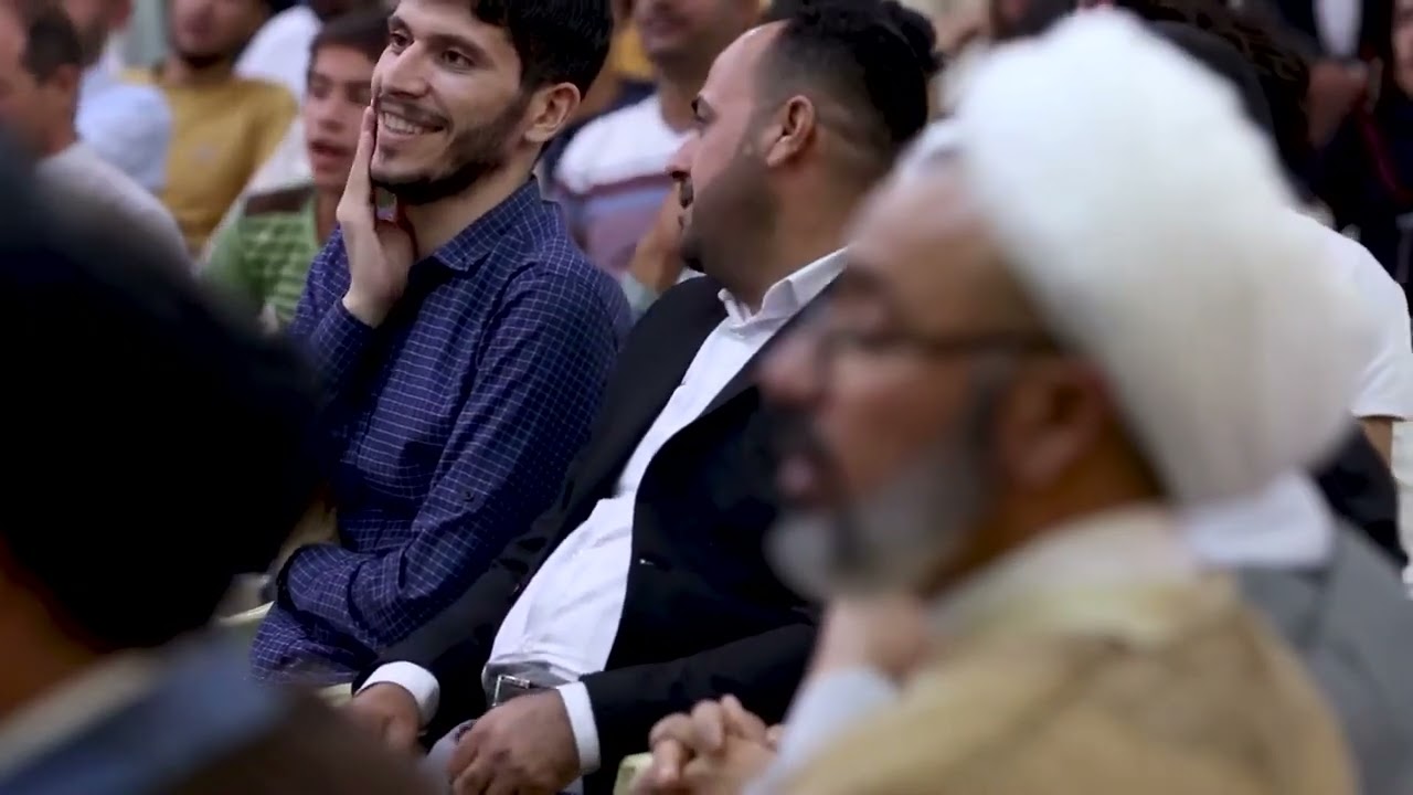 القارئ الشيخ ميثم التمار  لاحظ بكاء الجمهور اثناء التلاوة سورة الاسراء