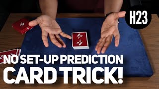 Simple and Effective Prediction Card Trick!