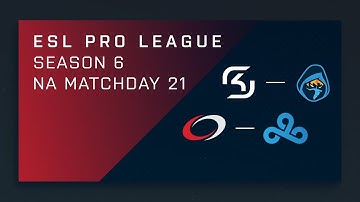 CS:GO: SK vs. Rogue | compLexity vs. Cloud9 - Day 21 - ESL Pro League Season 6 - NA 2nd Stream