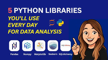 Top 5 Python Libraries Every Data Analyst Must Know (Explained Simply for Beginners | 2025 Guide)