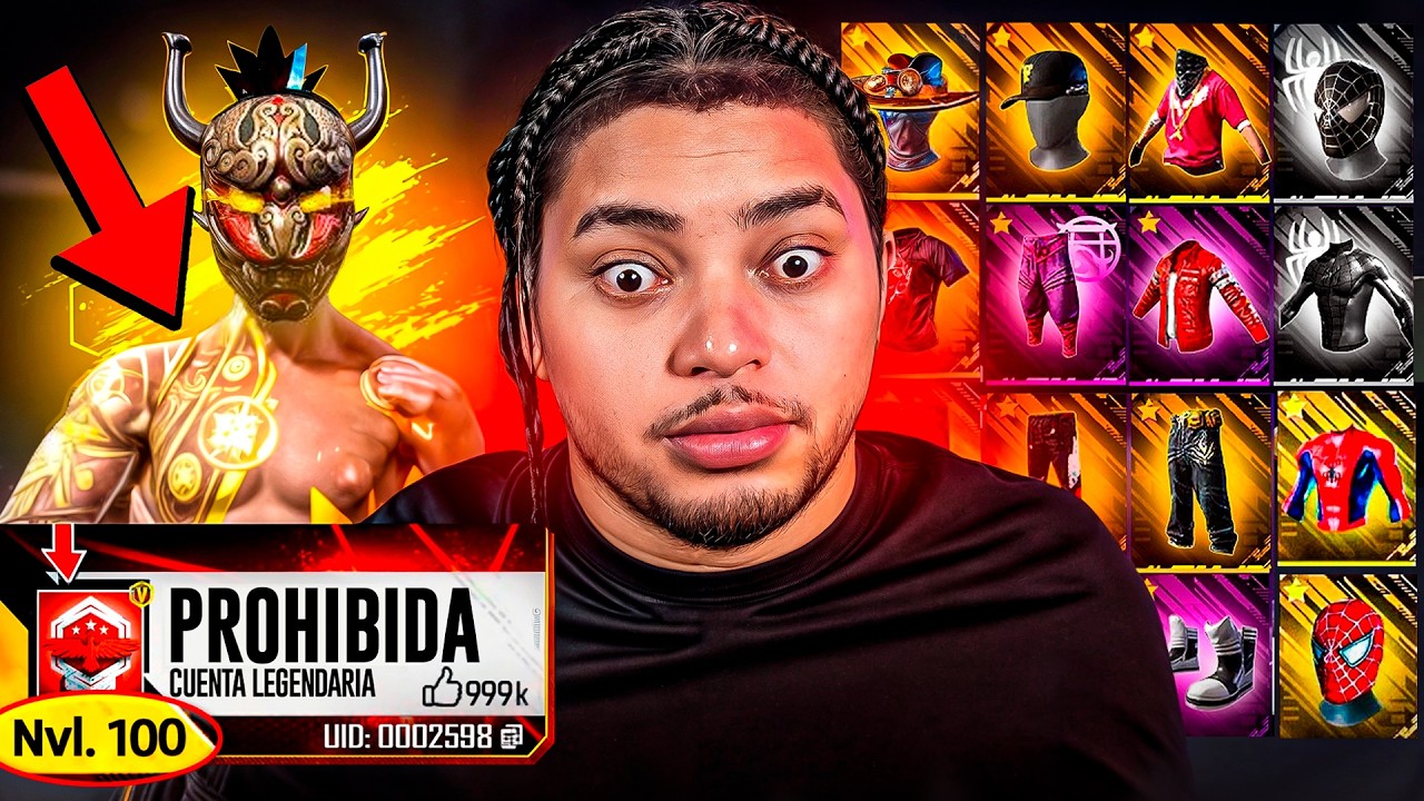 ME COMPRE UNA CUENTA Nivel 100 EN FREE FIRE  y ME IMPACTÓ 😱 !! - Dejavu FF