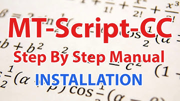 Installation MT-Script-CC12 (MathType + InDesign CC)