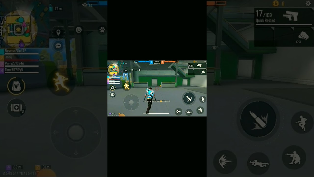 free fire play preet gaming with skilar killed keey