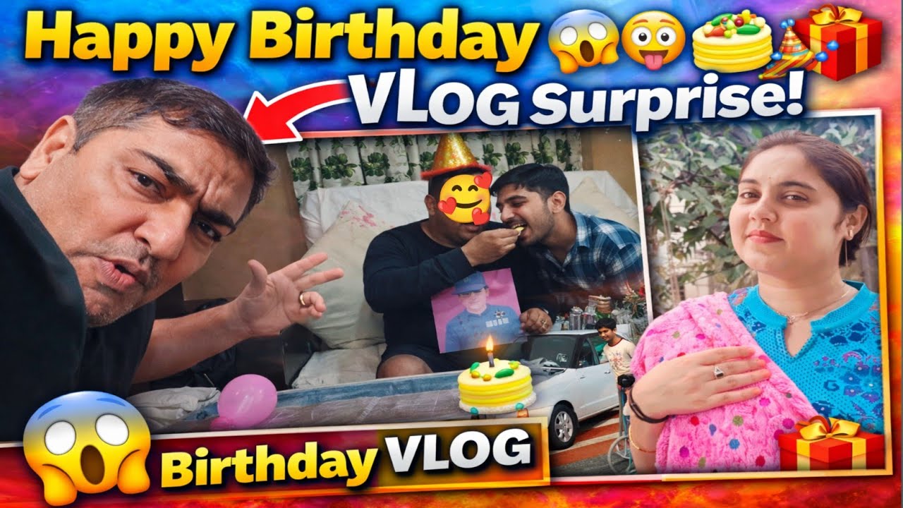 🎂 My Birthday Surprise Vlog | Self Birthday Celebration | Mr Mrs Chib 🥰❤