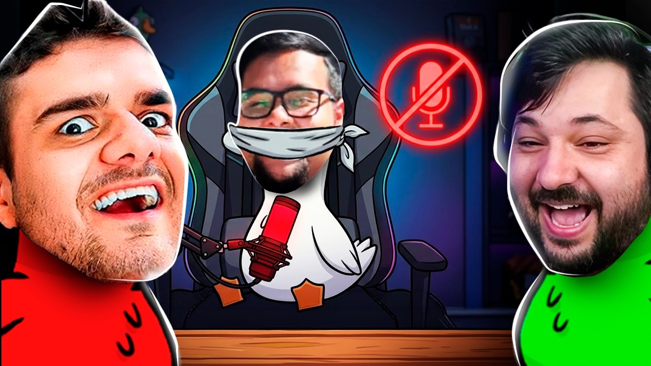 O DIA EM QUE VININÃO ROUBOU A CENA COM SEU MICROFONE NO GOOSE GOOSE DUCK