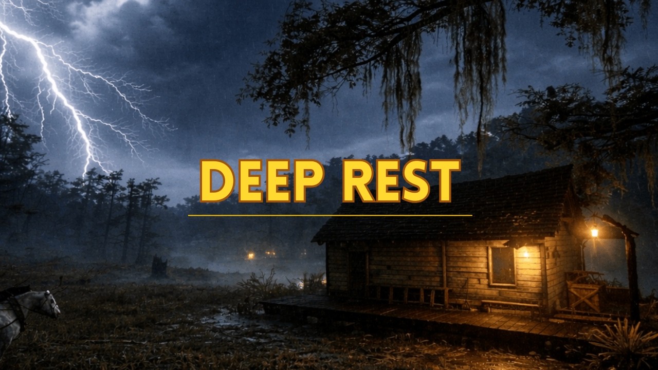 Heavy Rain Sounds for Sleep and Focus All Night