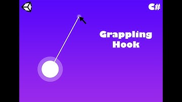 How To Creat Grappling Hook in Unity | C# | DistanceJoint2D | GrapplingGun