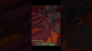 ABSOLUTELY INSANE RSG double bridge bastion nether  #mcsr #minecraft #foryou