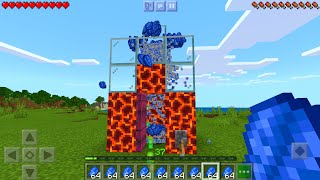 How to Make &quot;Working Lapis Generater&quot; in Minecraft