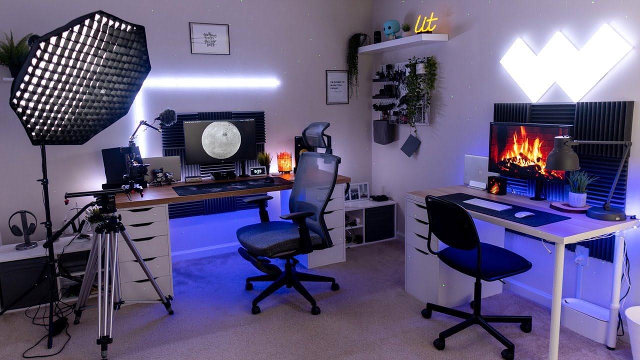 My Youtube Studio Tour 2021 | Bed Room Youtube Setup - YouTube