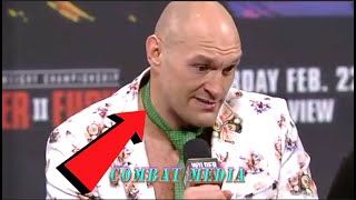 Fury NOT The Hardest Puncher "I Have Pillow Fist" || Wilder vs Fury 2