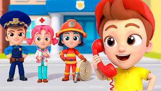 Where Is  Police. Doctor. Firefighter? | Kids Songs by Nomad Kids Cartoon