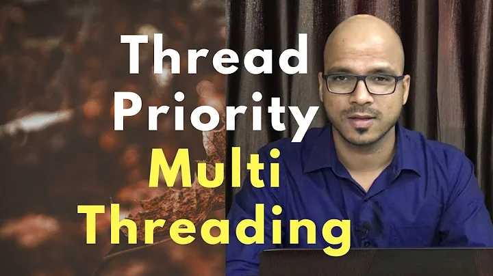 13.6 Multithreading Thread Priority in Java