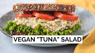 Vegan Tuna Salad - Chickpea Salad Sandwich
