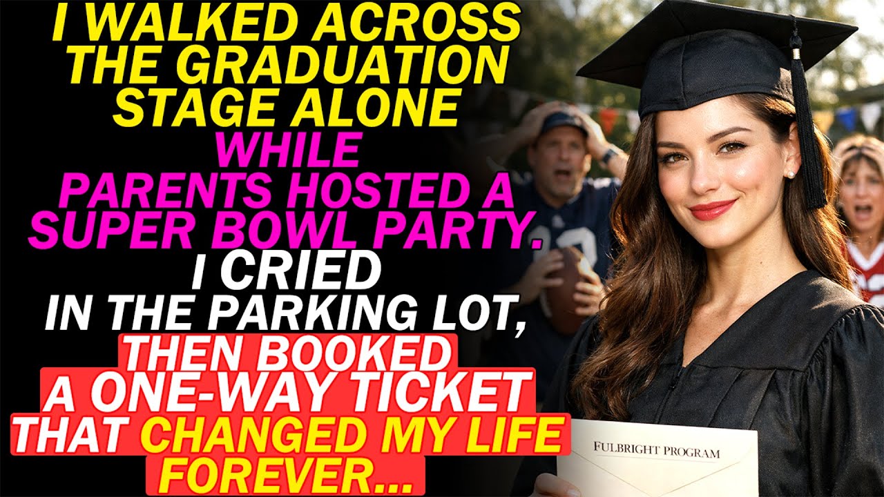 My Parents Skipped My Graduation for a Super Bowl Party—A One-Way Ticket Changed My Life Forever