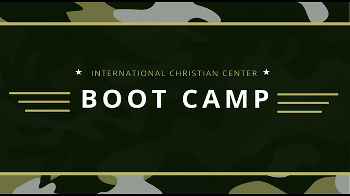 Boot Camp PT. 3 | Elder Marvin Robertson | Interna...
