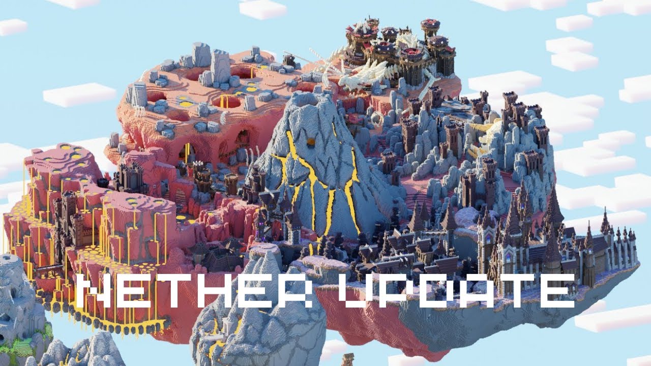 Checking Out The Nether Update In Hypixel Skyblock!