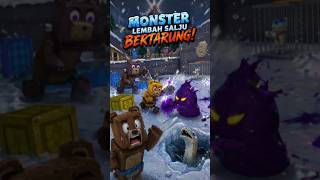 Monster lembah salju saling menyerang 😱#shorts #superbearadventure