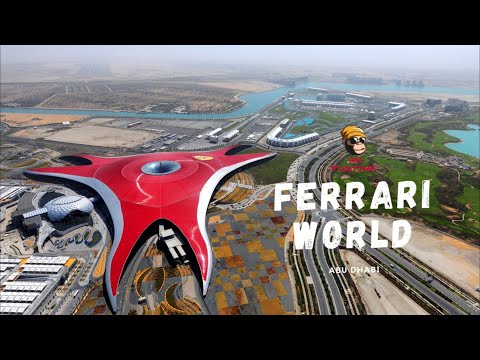 Ferrari world Abu Dhabi #ferrariworldabudhabi #ferrariworld #abudhabi #yasisland #rrrmovie