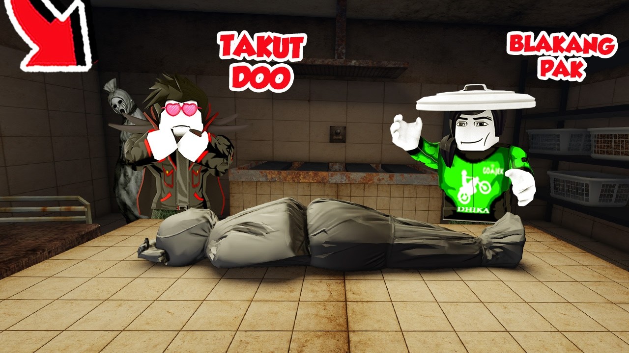KITA JAGA KAMAR MAYAT DI RUMAH SAKIT ANGKER DI ROBLOX!!!