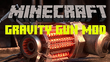 Minecraft Mod Showcase:Gravity Gun Mod