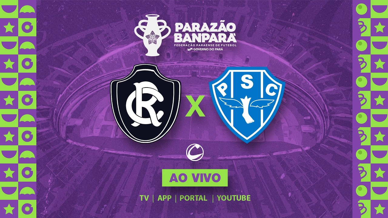 AO VIVO | Remo X Paysandu - Parazão 2026