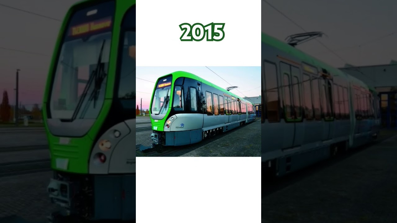 Üstra Straßenbahn im Wandel der Zeit