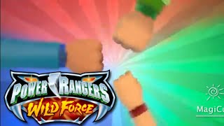 Pj Masks Power Rangers Wild Force intro (V1)
