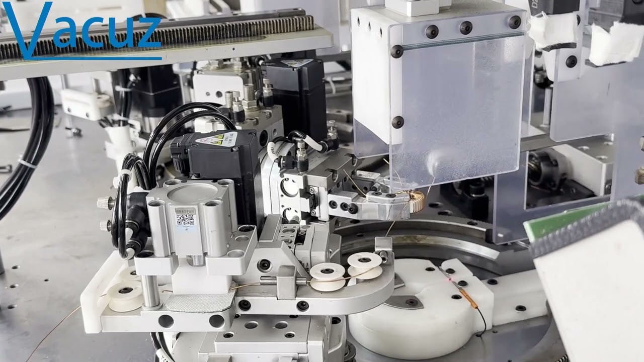 High Quality Automatic Common Mode Toroidal Coil Inductor Crochet Hook Winding Machine Equipment