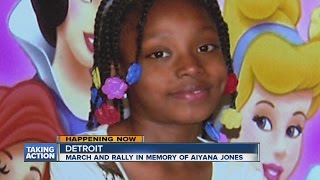 March And Rally In Memory Of Aiyana Jones