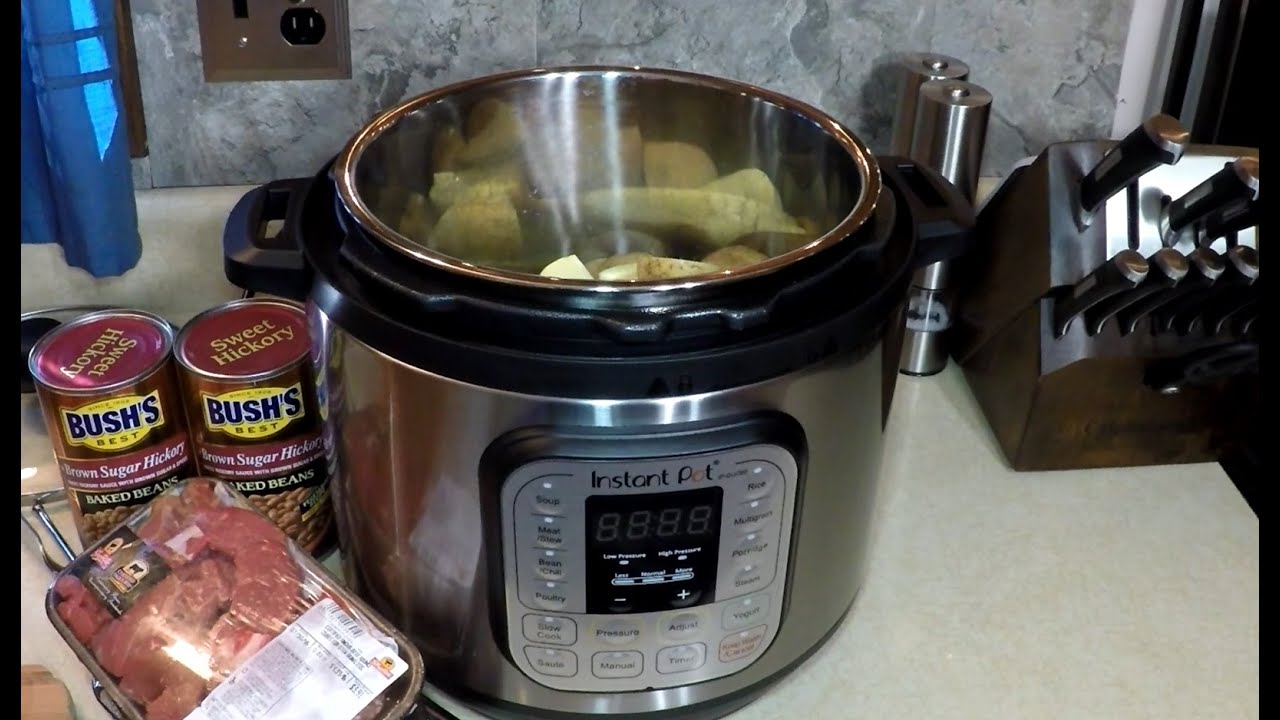 Instant Pot Slow Cooker Cowboy Stew - YouTube