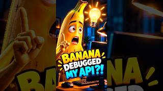 BANANA DEBUGGED MY API?! #funny #meme #diy #animation #ai #webscraping #developertools #opensource
