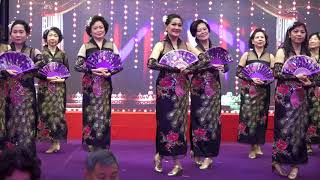集體舞《上海灘、夜上海》表演 : 香港僑友社舞蹈團、健康舞班《香港僑友社2018年春茗敬老聯歡會》