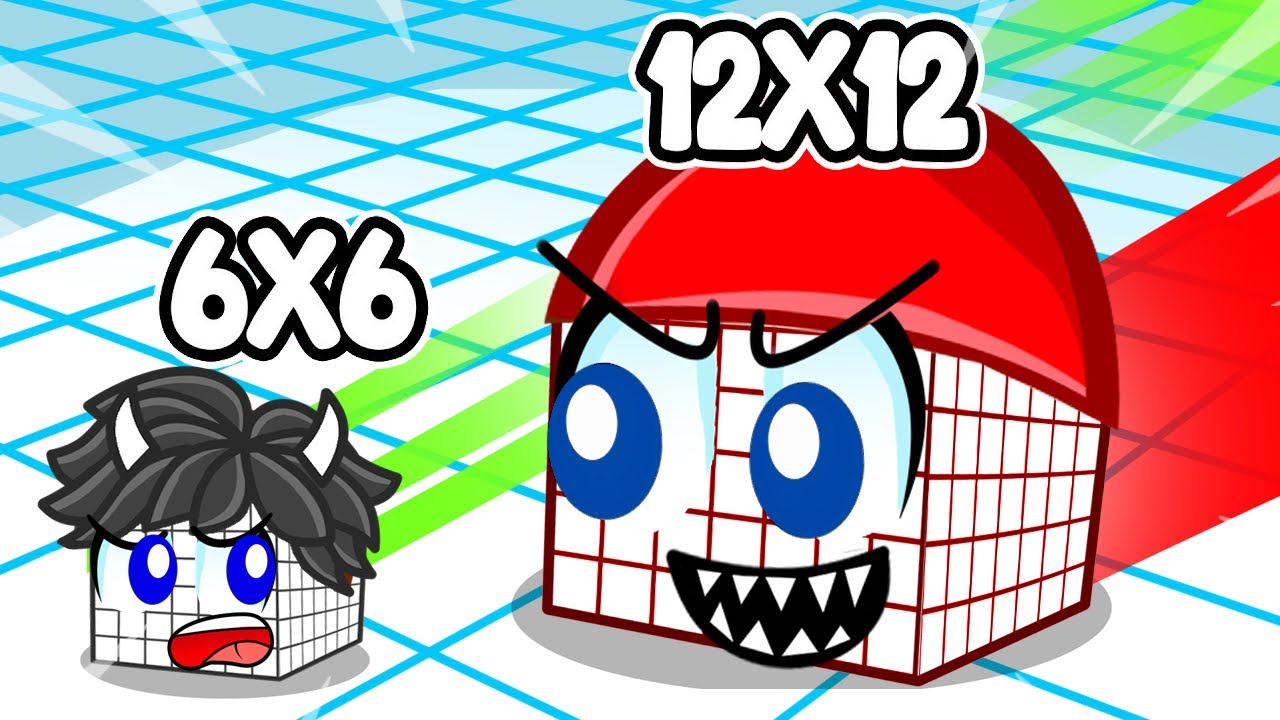 Lille vs KÆMPE i Roblox Color.io!