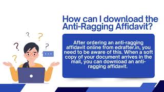 How To Get Anti Ragging Affidavit Online