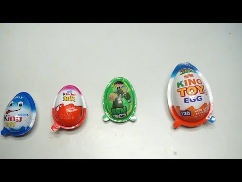 Ben 10 Suprise Egg Kinder Joy Kinder Joy Ka Baap King Joy 