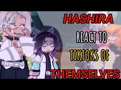 HASHIRA REACT TO TIKTOKS OF THEMSELVES (+REINCARNATIONS) ||MANGA SPOILER||ANIMEFAN_7786||