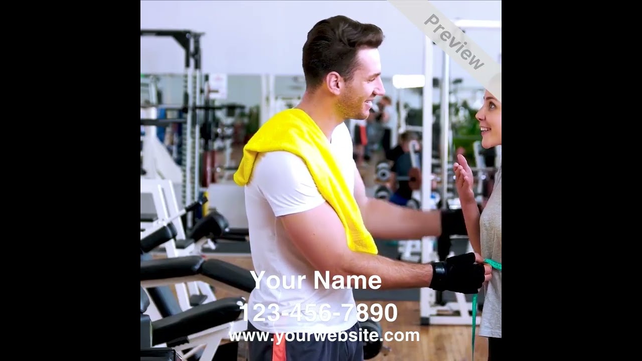Facebook Ad Video for Personal Trainer