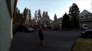 Highest Standing Backflip On Concrete