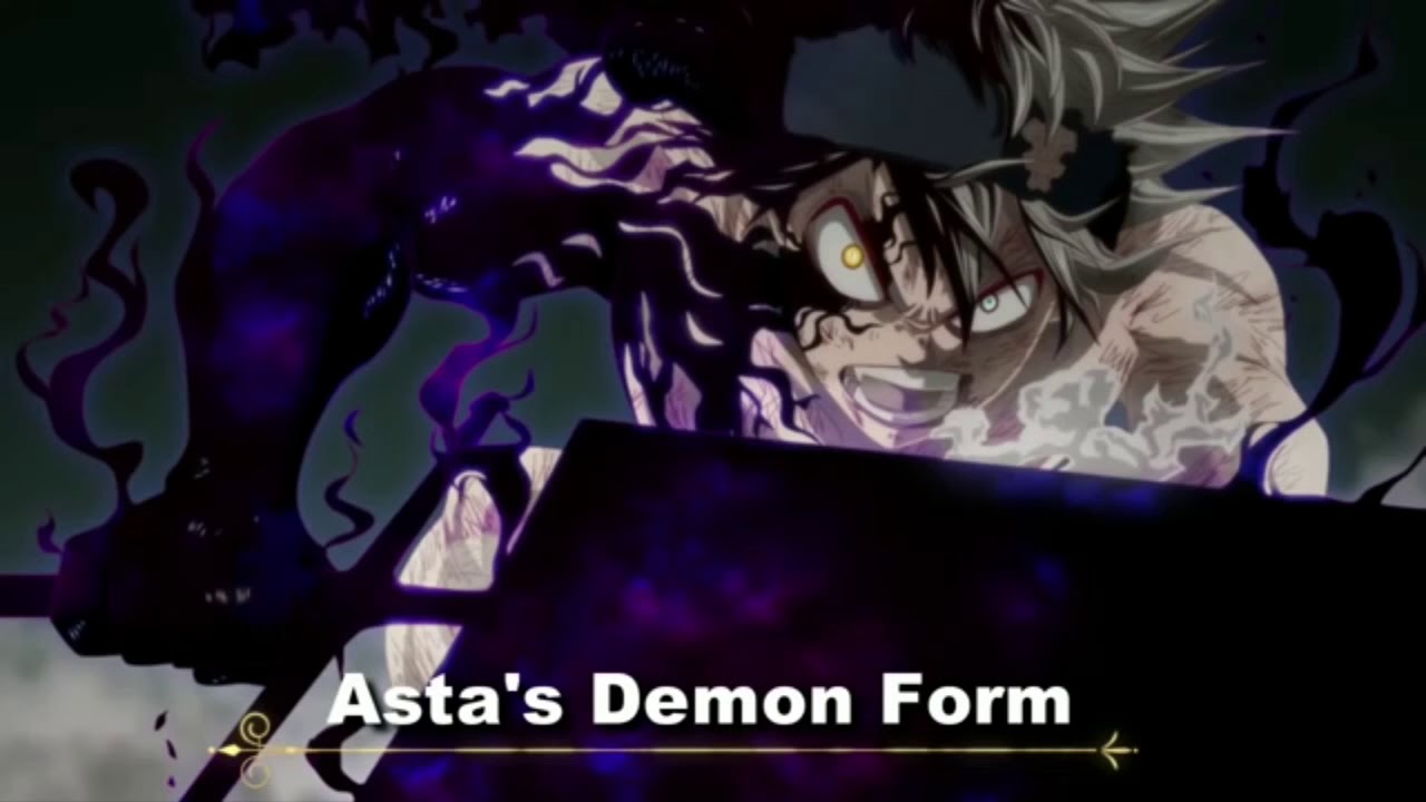 Black Clover Astas Demon Form Ost