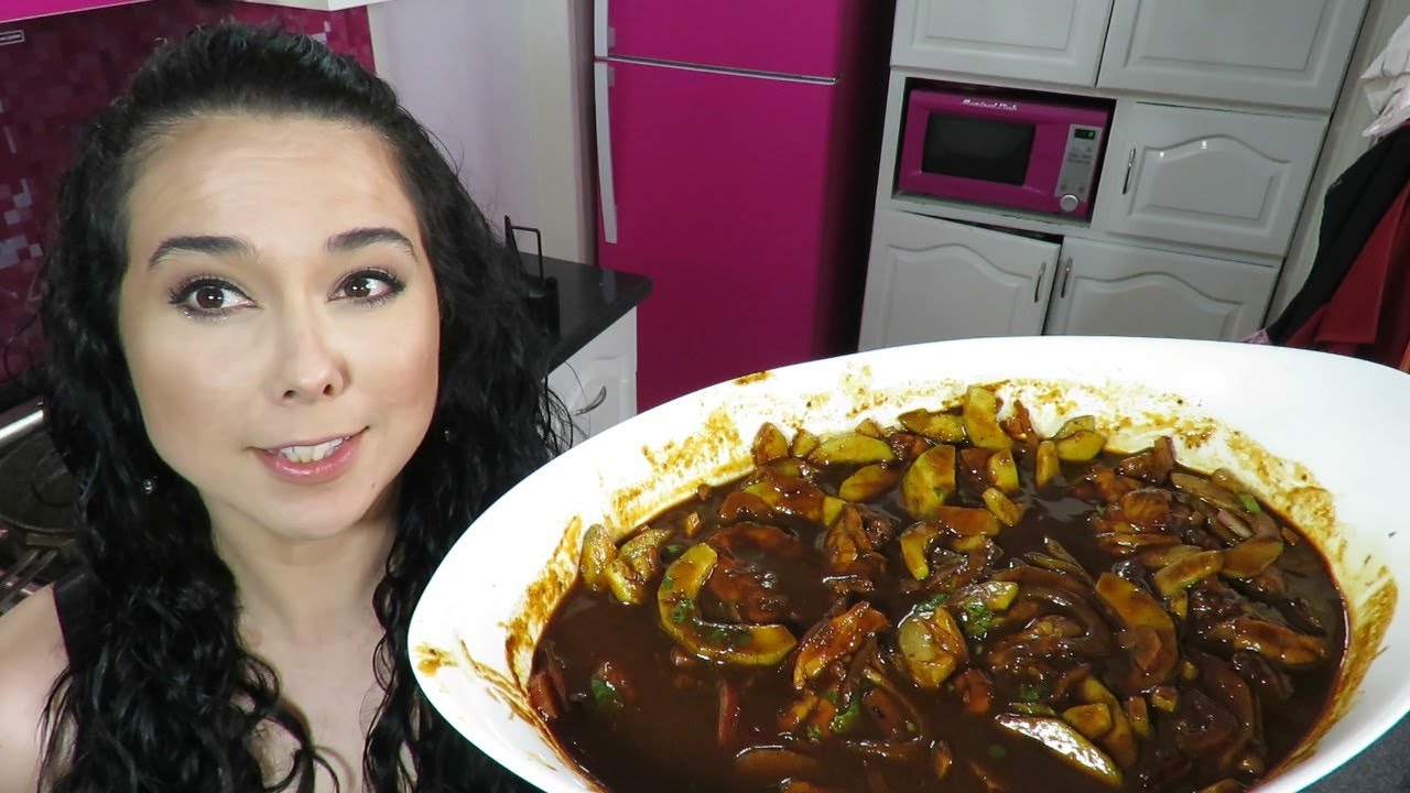 Aguachile negro a base de chile ancho y habanero/Marisolpink - YouTube