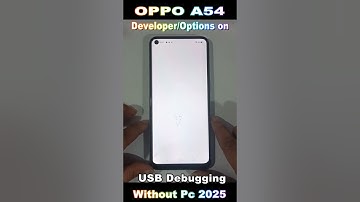 OPPO A54 Open Developer, Options on  2025 | Enter Developer Options on Fix USB Debugging 2025