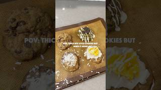 NYC style plant based cookies w asian inspired flavors!