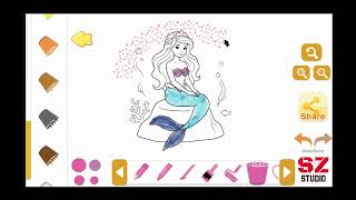 Princess Coloring Book for Kids 👑🎨 | Magic Princess Coloring App