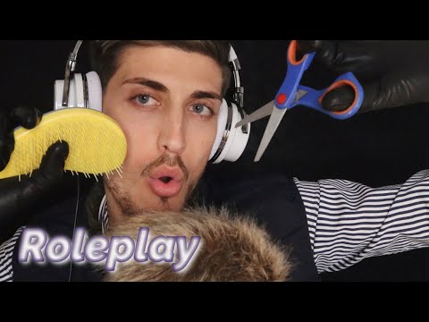 ✂️ASMR | Roleplay tu peluquero de confianza | Corte, lavado, masaje...💈