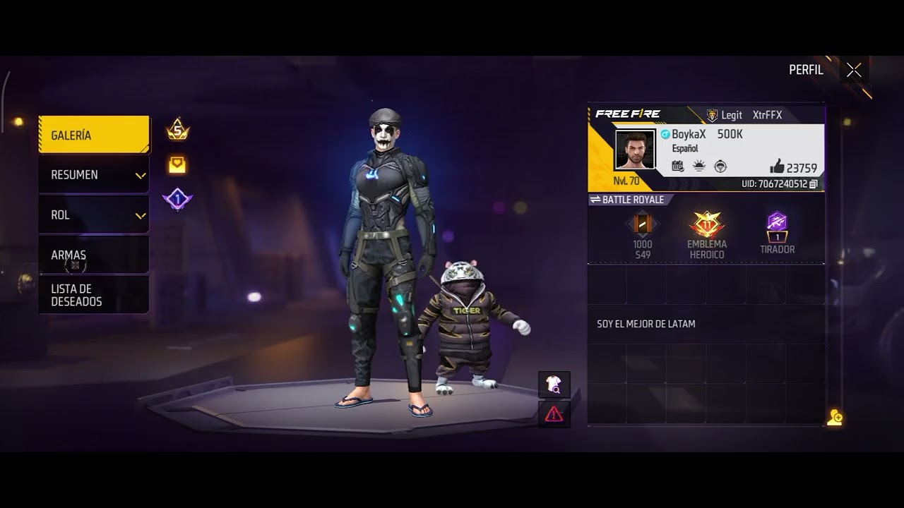 Aquí esta la cuenta baneada de la mierd de Boyka como ven 