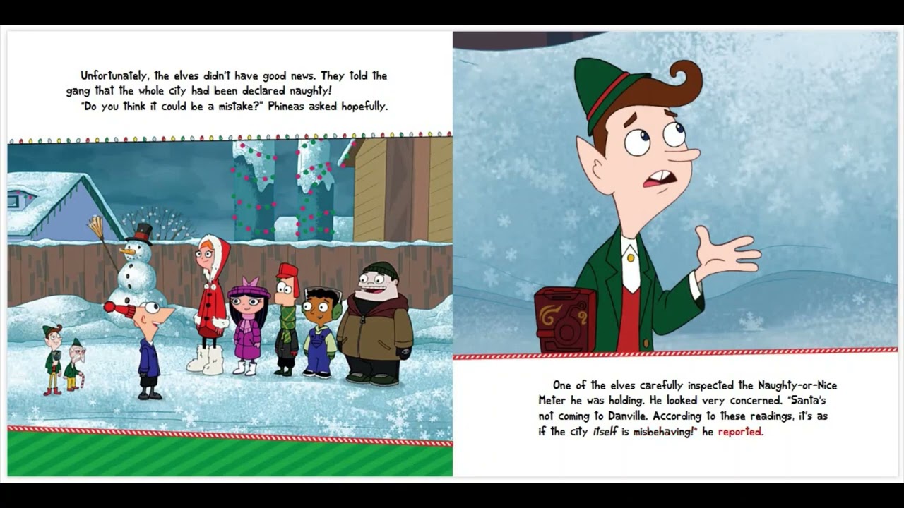 Unforgettable : the days of Dreams Come… Phineas and Ferb Christmas Vacation (With Highlighted Words) Cd