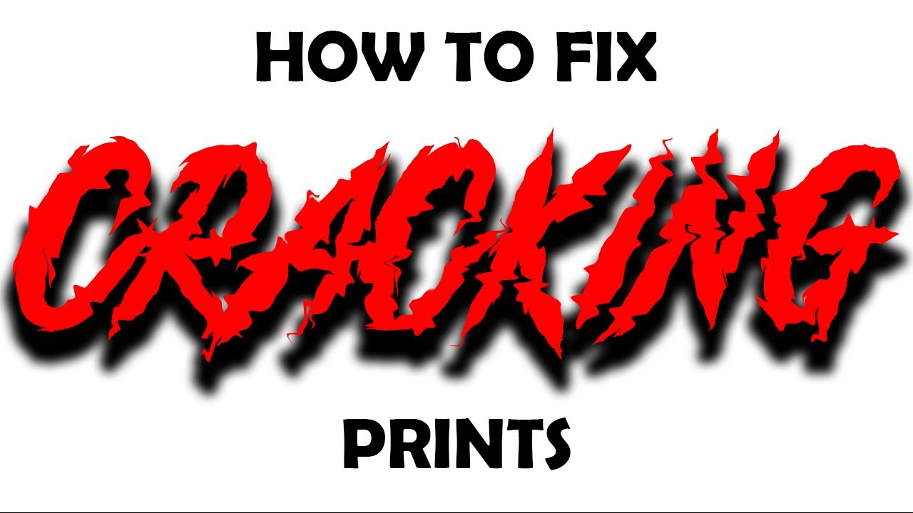 How to Fix Cracking Prints