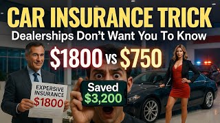 The Car Insurance Trick Dealerships Don’t Want You to Know! 🚗💸